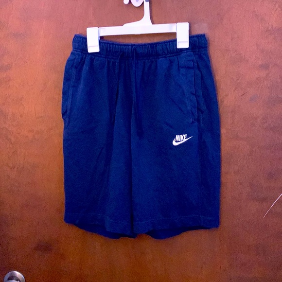 Nike Men's Club Fleece Shorts Navy - Picture 1 of 2